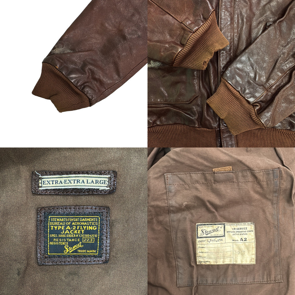 Stewart A-2 Flight Jacket Leather Jacket
