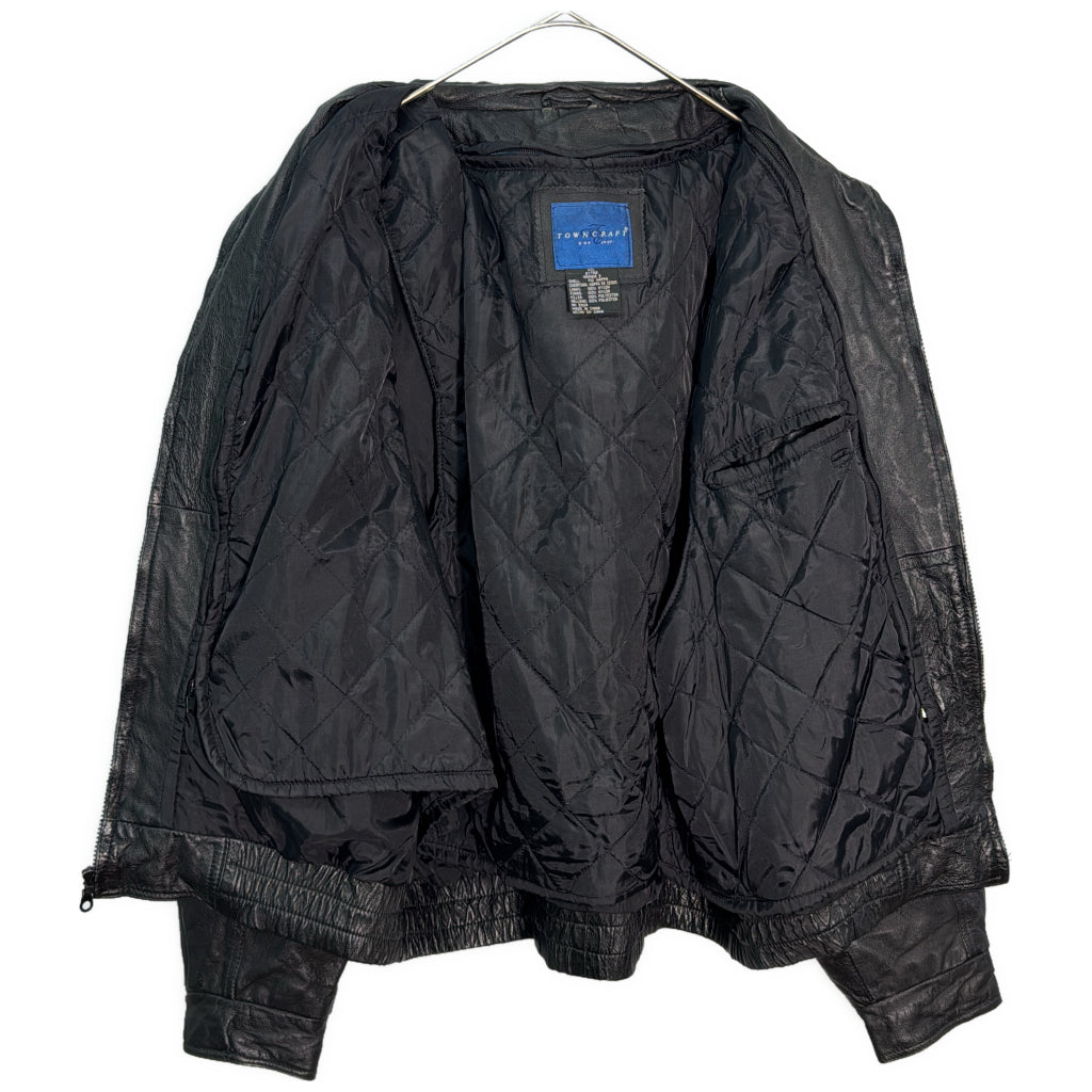90s TOWNCRAFT Leather Jacket