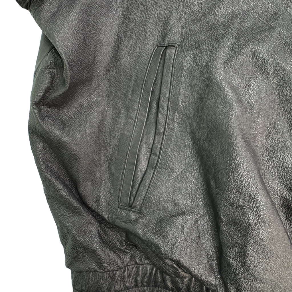 90s TOWNCRAFT Leather Jacket