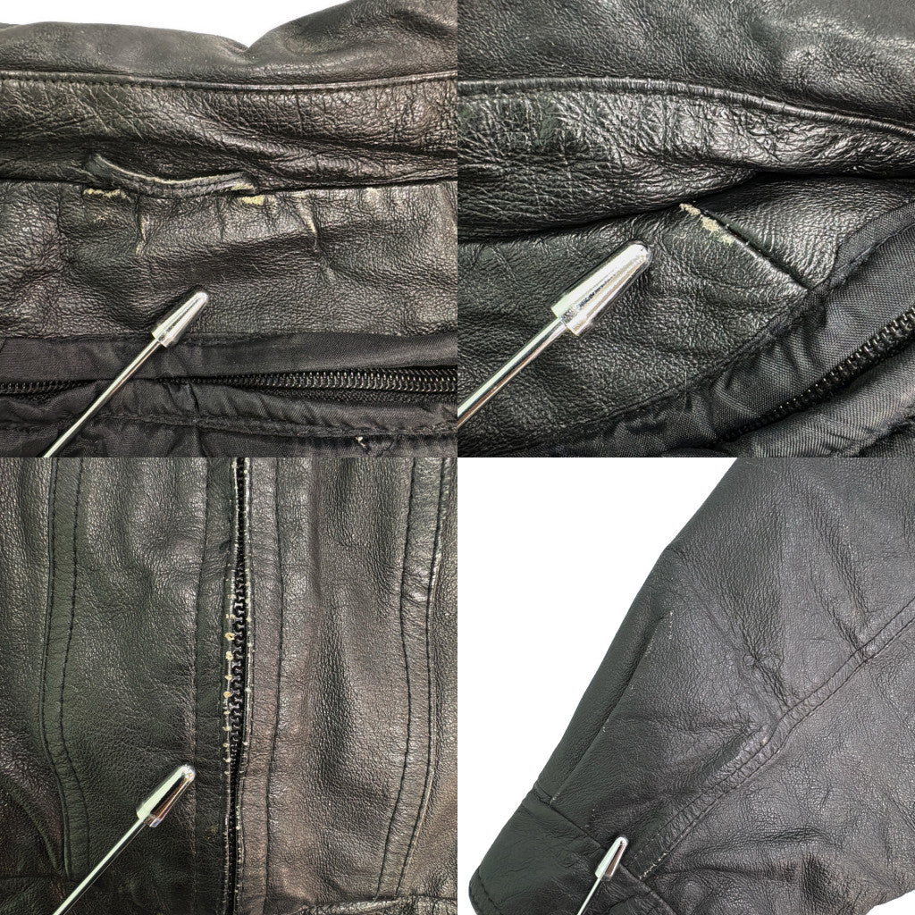 90s TOWNCRAFT Leather Jacket