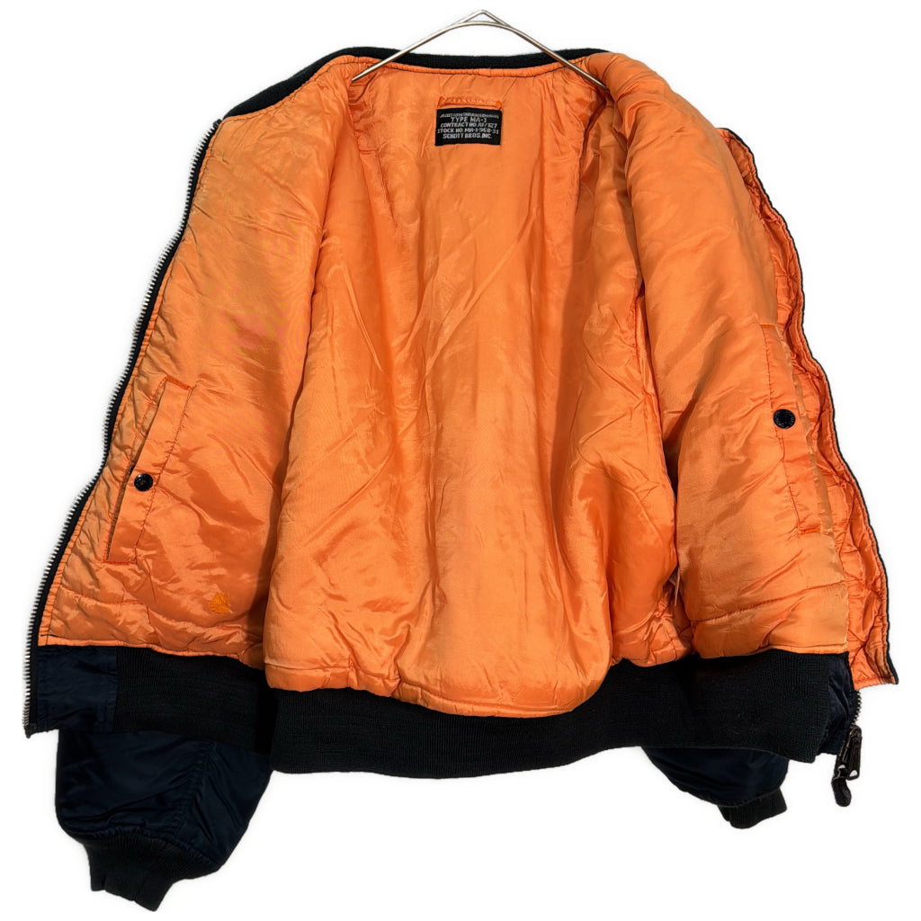 90s Schott MA-1 Flight Jacket Military Jacket