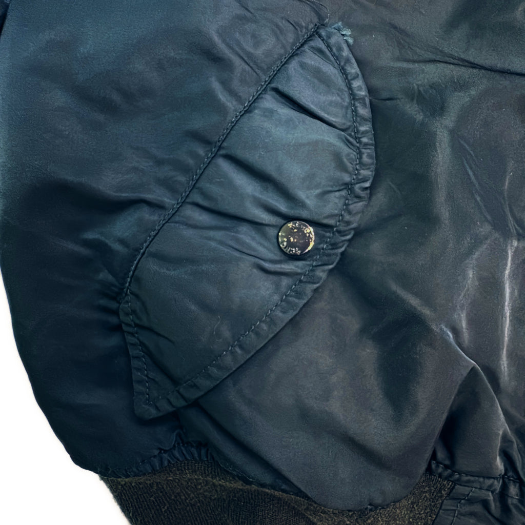 90s Schott MA-1 Flight Jacket Military Jacket