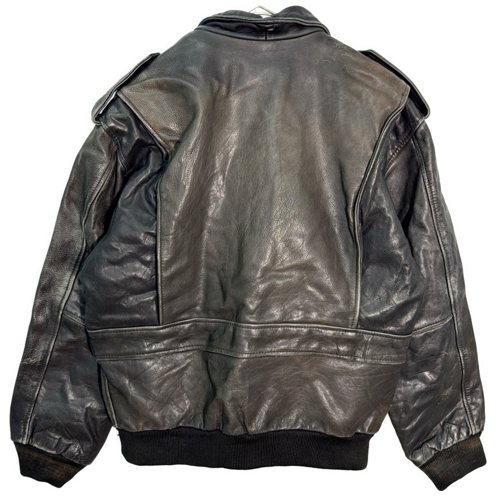 REDSKINS Bomber Leather Jacket