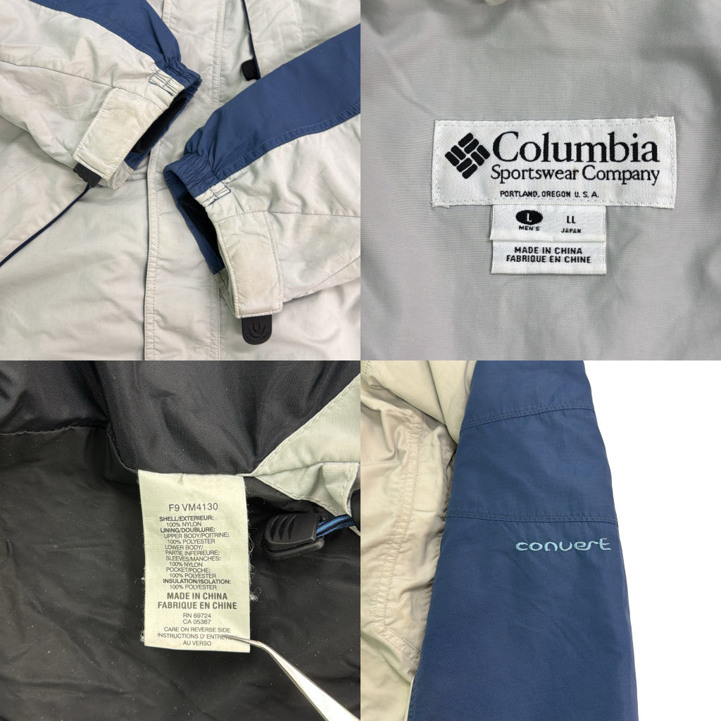 90s Columbia CONVERT Mountain Parka