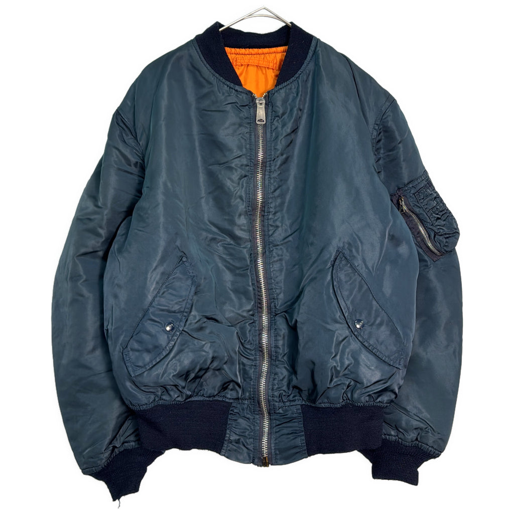 80s ALPHA INDUSTRIES MA-1 Flight Jacket Military Jacket