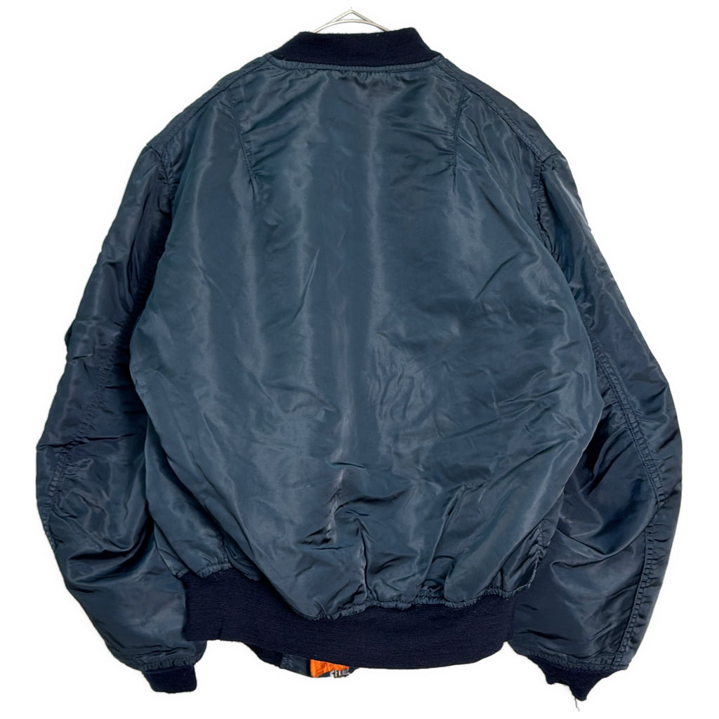 80s ALPHA INDUSTRIES MA-1 Flight Jacket Military Jacket