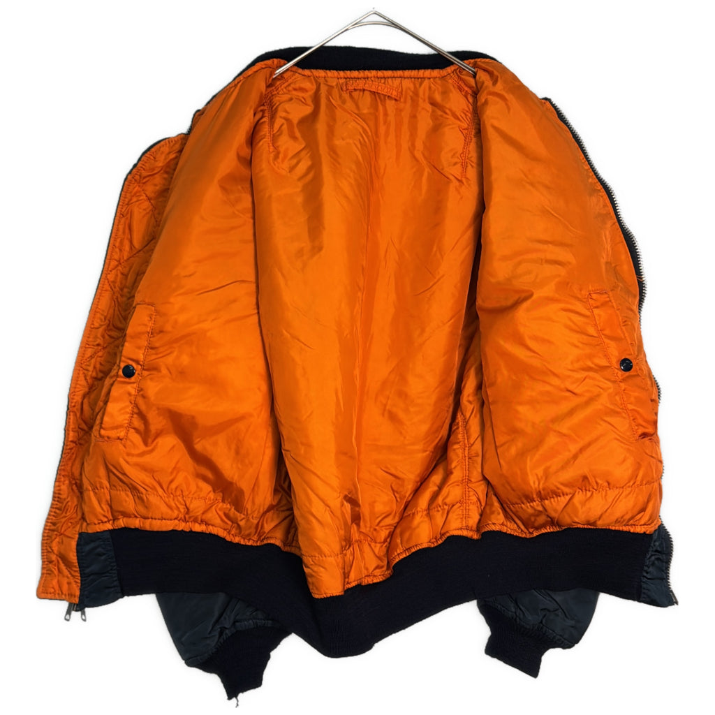 80s ALPHA INDUSTRIES MA-1 Flight Jacket Military Jacket