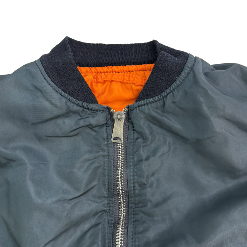 80s ALPHA INDUSTRIES MA-1 Flight Jacket Military Jacket
