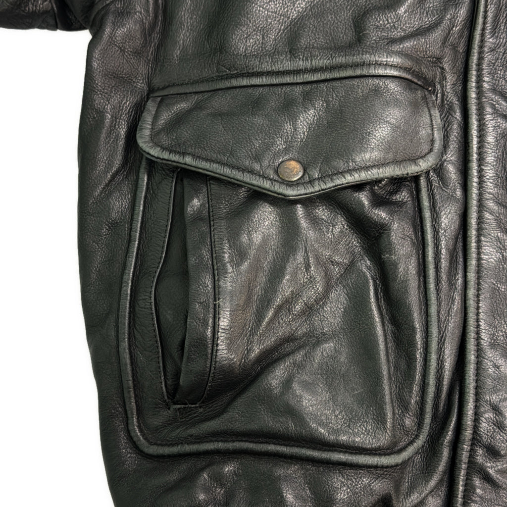 90s THE PILOT Leather Jacket