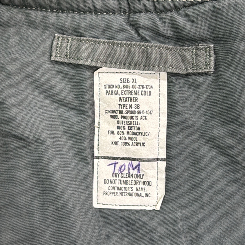 90s U.S.AIRFORCE N-3B Flight Jacket Military Jacket