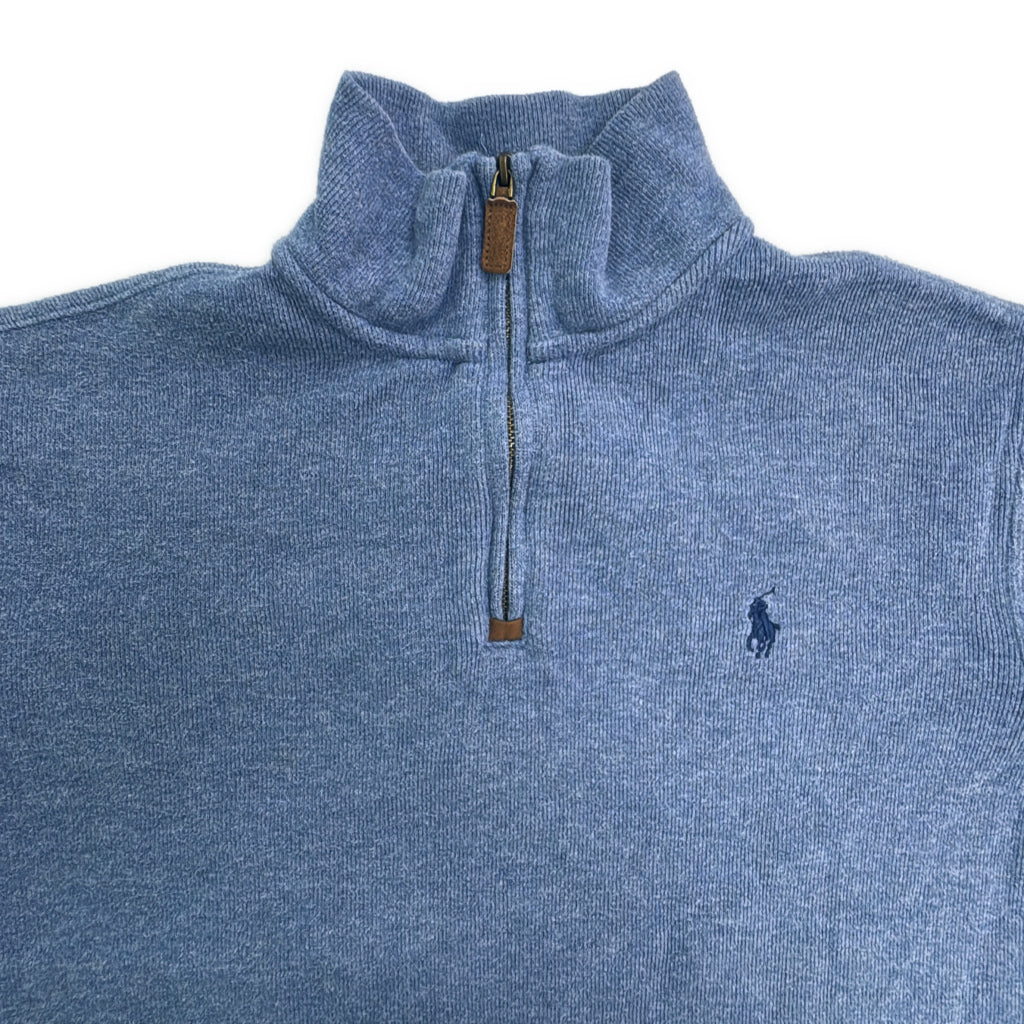 Polo by Ralph Lauren Half Zip Cotton Sweater Half Zip Sweater