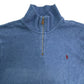Polo by Ralph Lauren Half Zip Cotton Sweater Half Zip Sweater