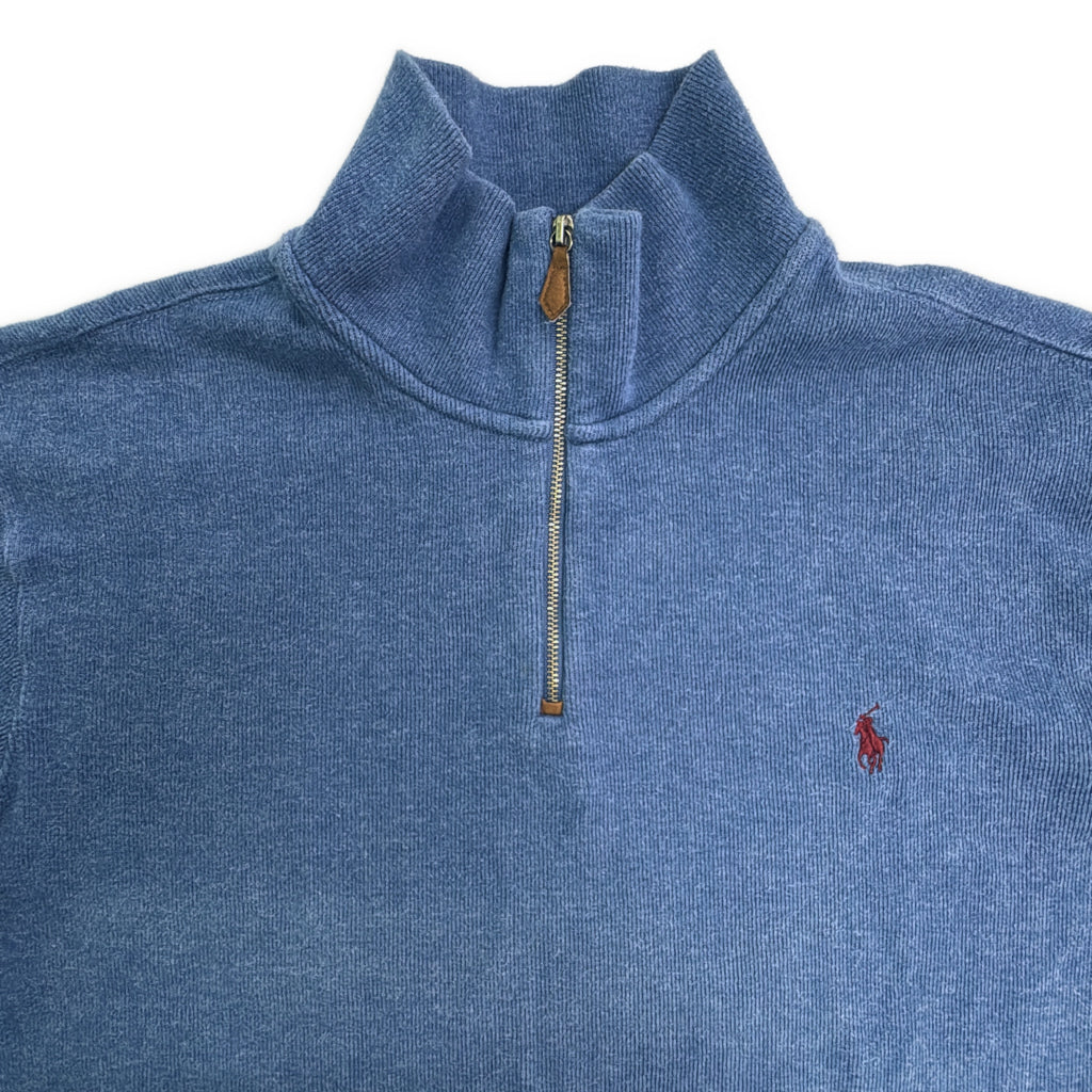 Polo by Ralph Lauren Half Zip Cotton Sweater Half Zip Sweater