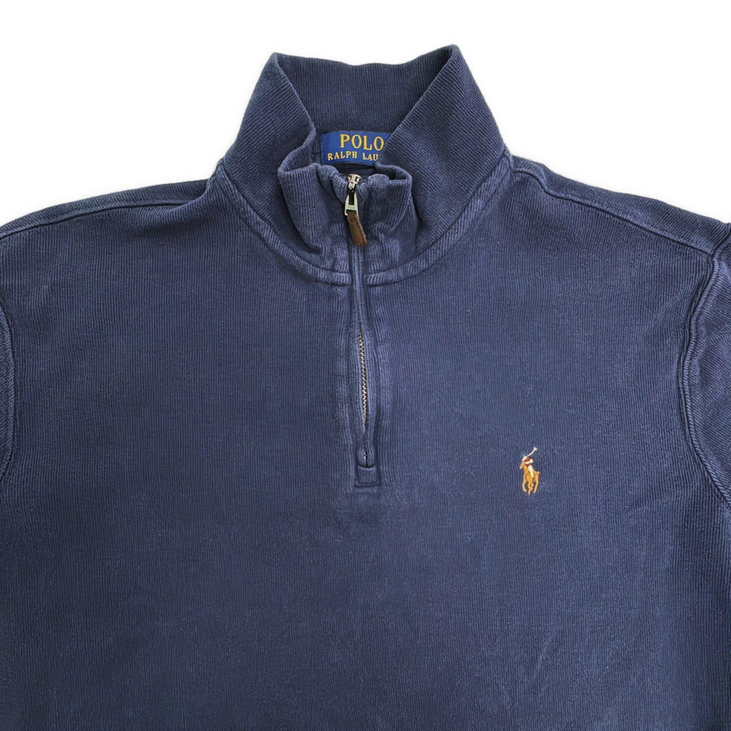 Polo by Ralph Lauren Half Zip Cotton Sweater Half Zip Sweater