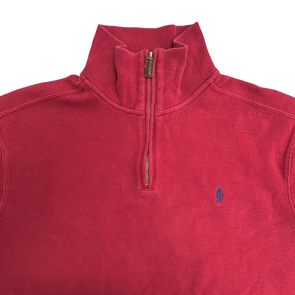 Polo by Ralph Lauren Half Zip Cotton Sweater Half Zip Sweater
