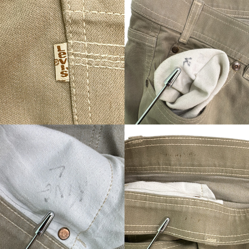 80s Levi's WITH A SKOSH MORE ROOM Staflex Pants