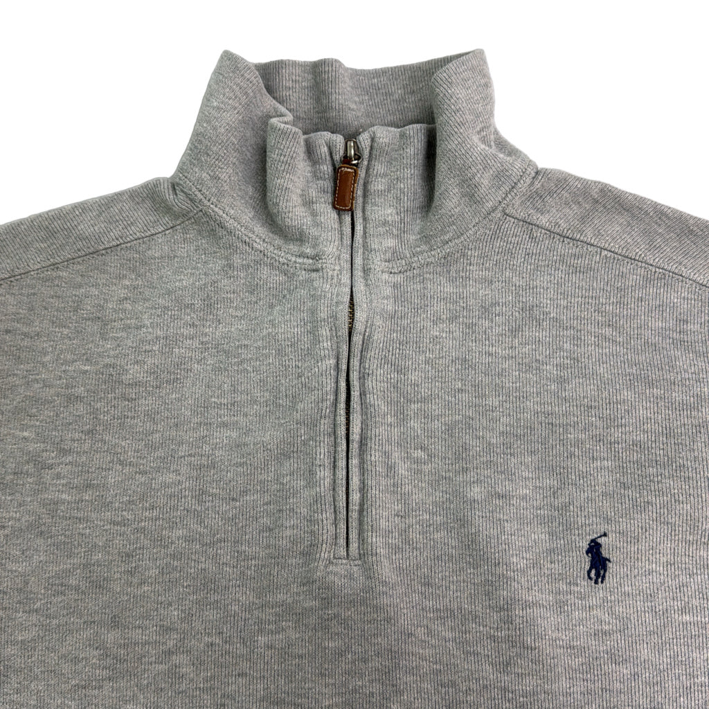 Polo by Ralph Lauren Half Zip Cotton Sweater Half Zip Sweater