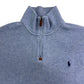 Polo by Ralph Lauren Half Zip Cotton Sweater Half Zip Sweater