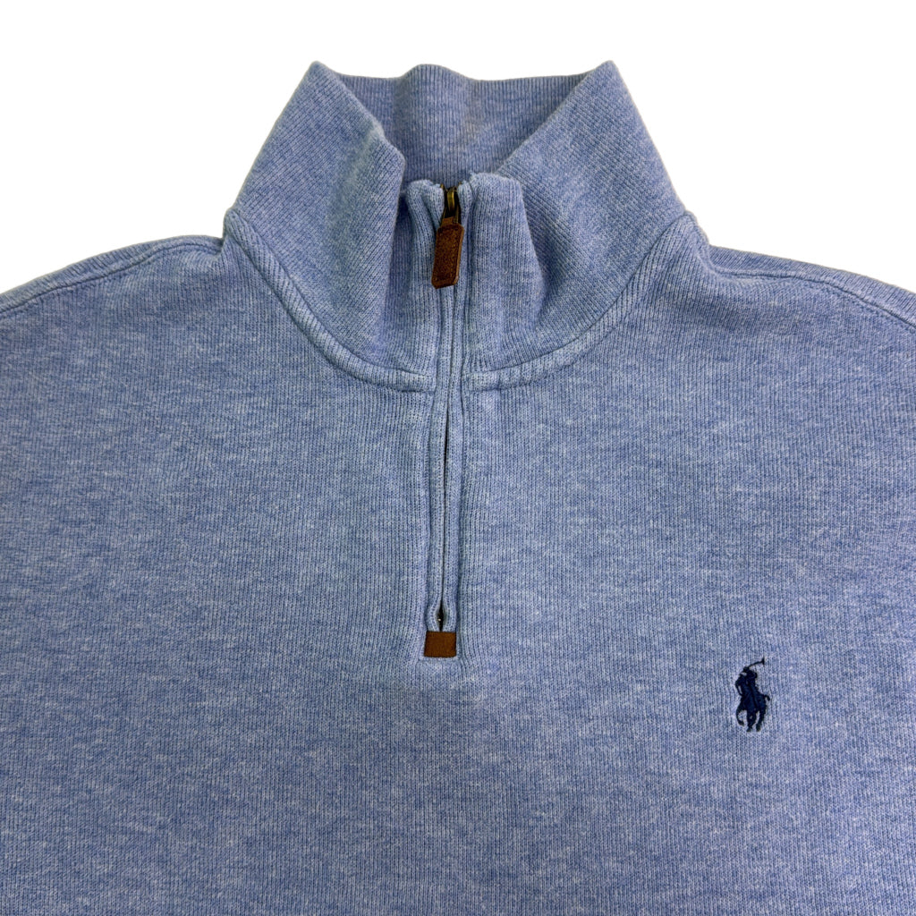 Polo by Ralph Lauren Half Zip Cotton Sweater Half Zip Sweater