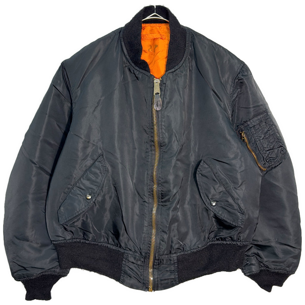 80s ALPHA INDUSTRIES MA-1 Flight Jacket Military Jacket