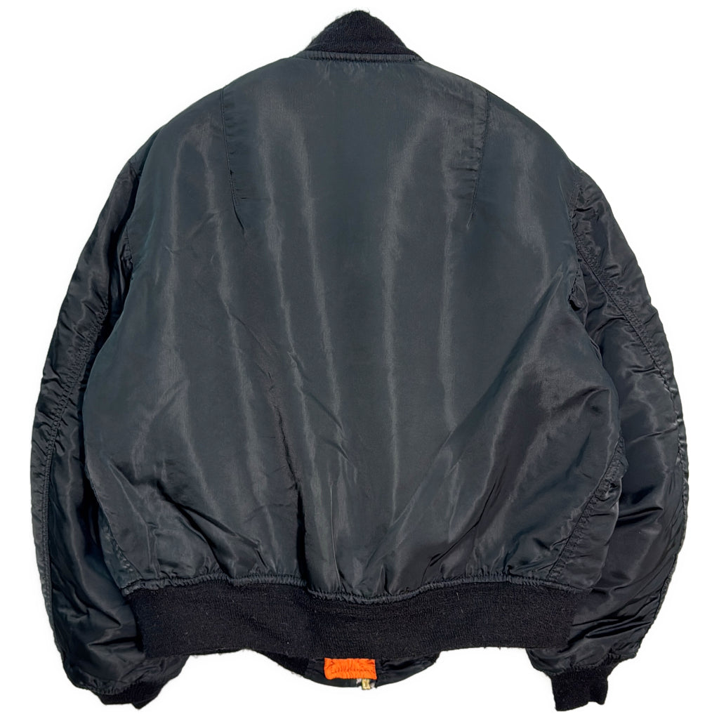 80s ALPHA INDUSTRIES MA-1 Flight Jacket Military Jacket