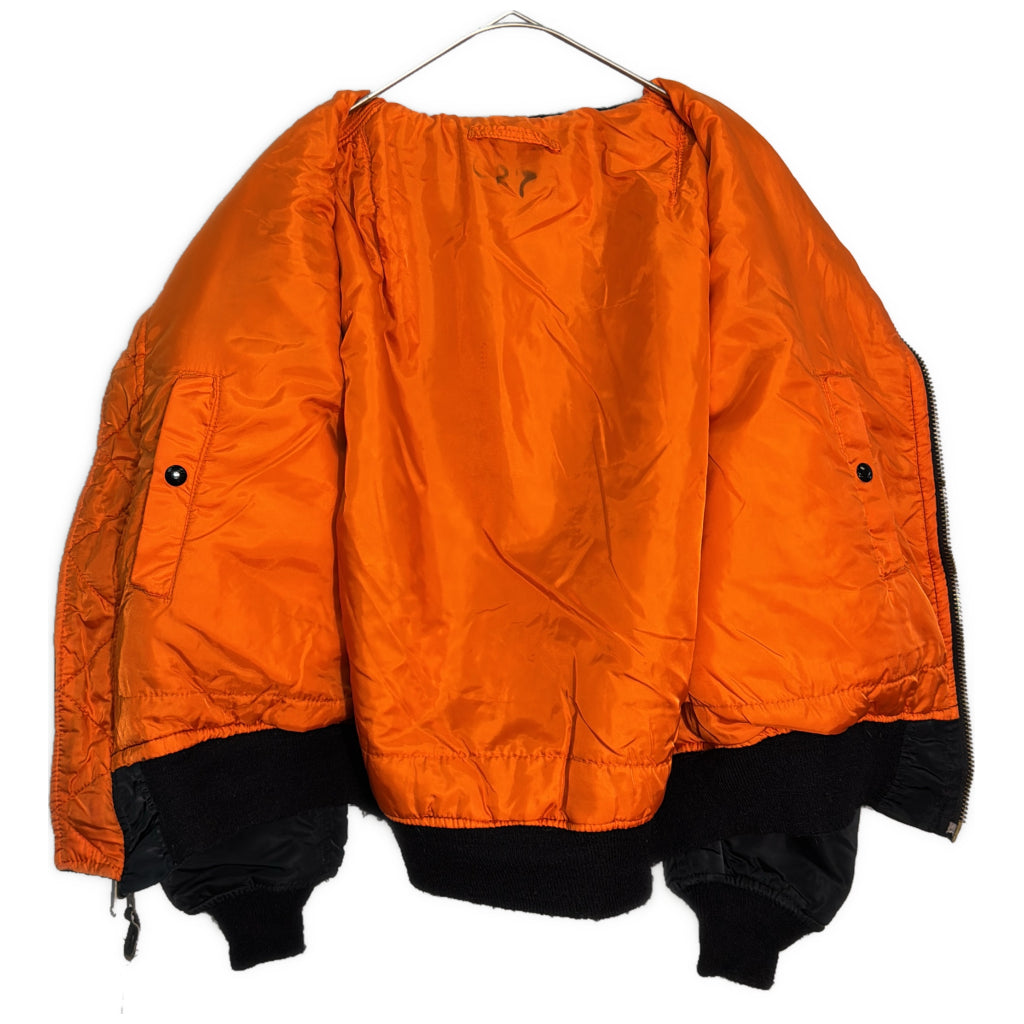 80s ALPHA INDUSTRIES MA-1 Flight Jacket Military Jacket