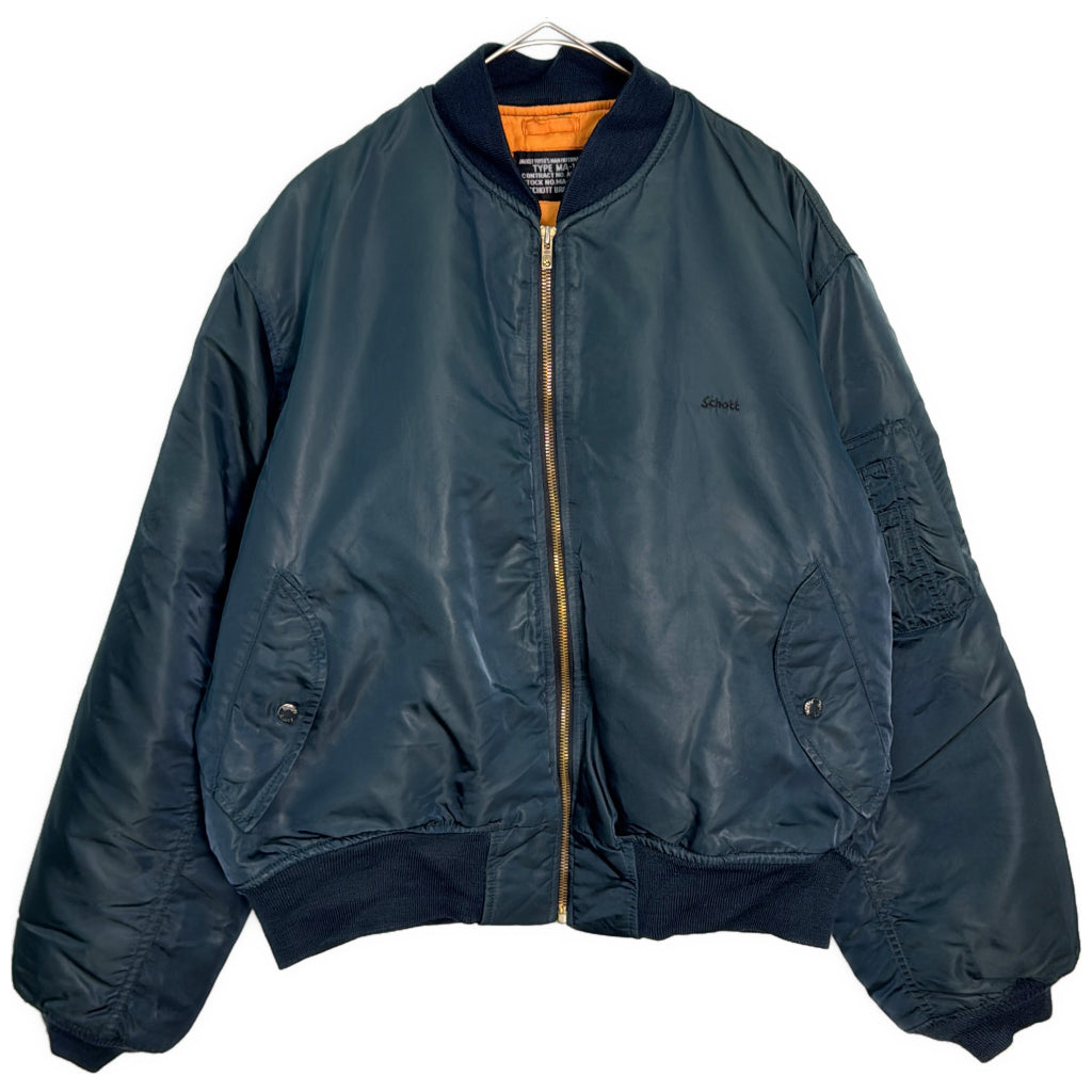 90s Schott MA-1 Flight Jacket Military Jacket