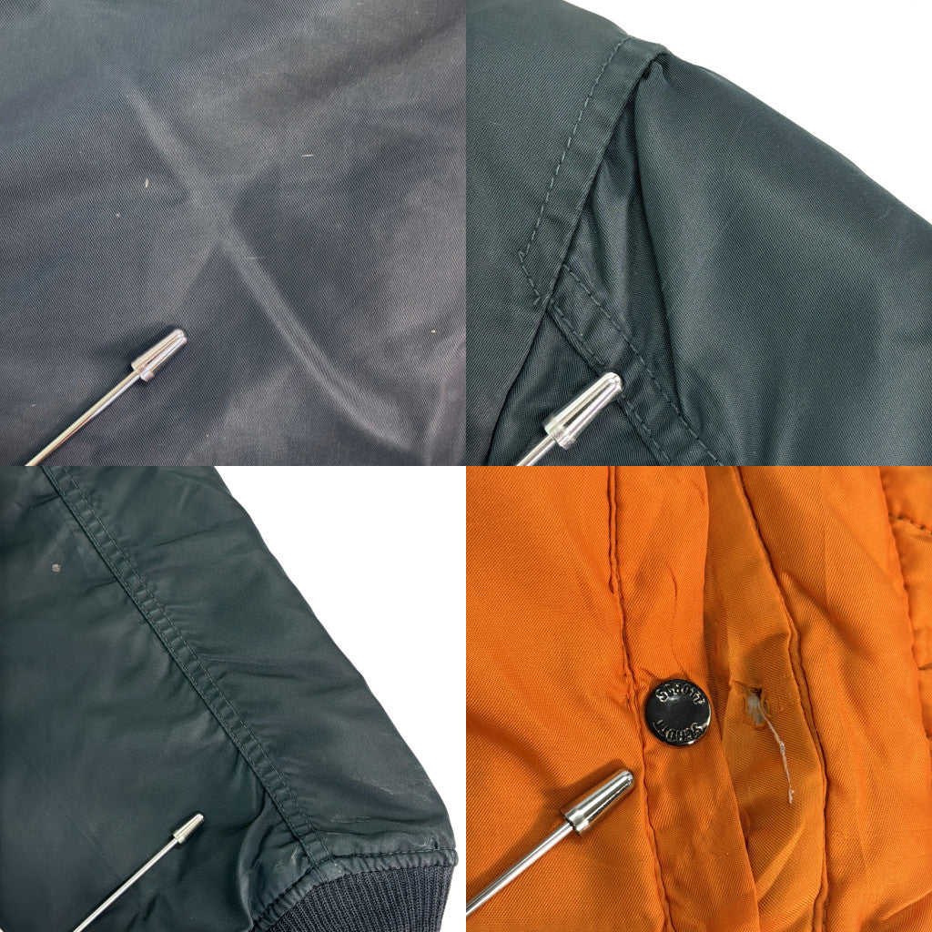 90s Schott MA-1 Flight Jacket Military Jacket