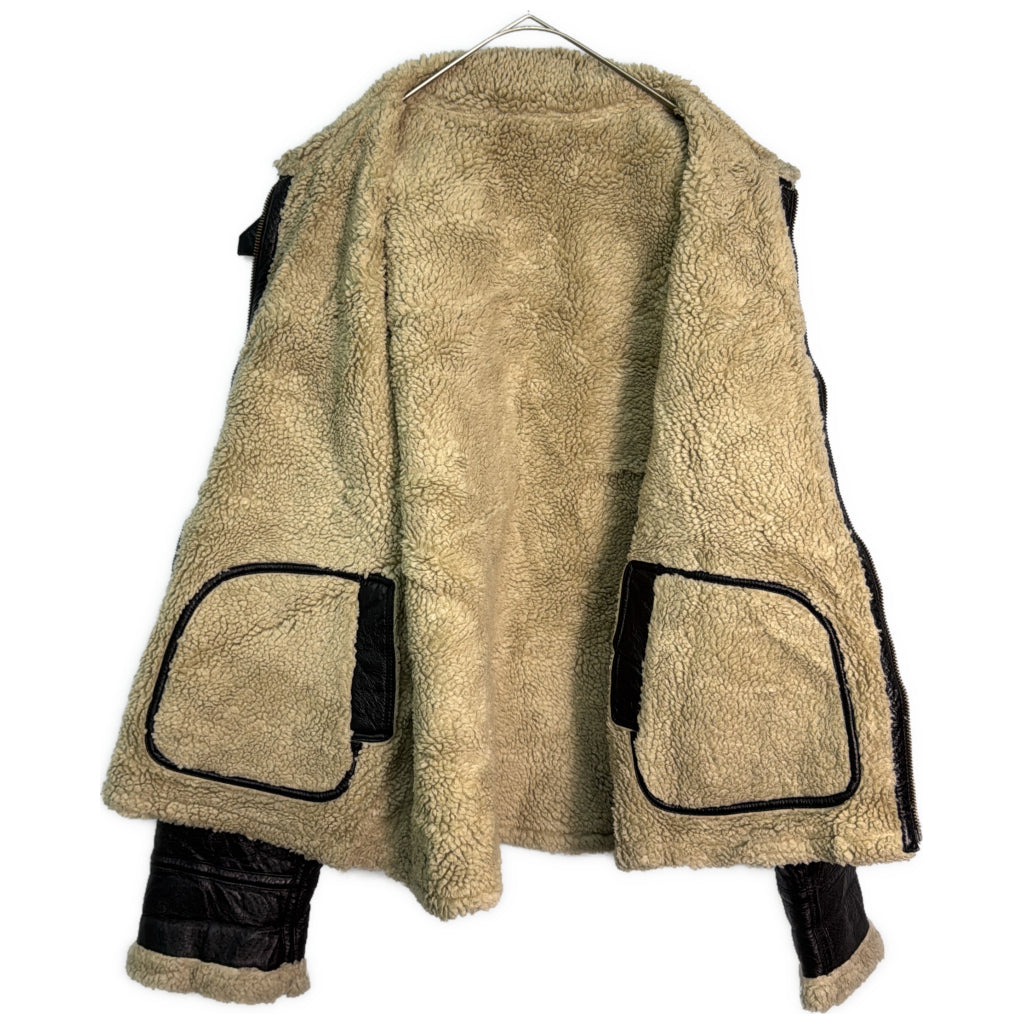 WILSONS LEATHER TYPE B-3 Mouton Leather Jacket
