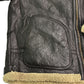 WILSONS LEATHER TYPE B-3 Mouton Leather Jacket