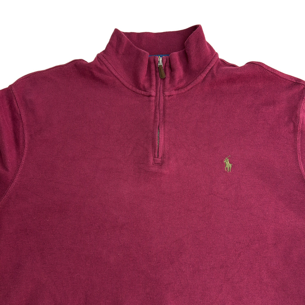 Polo by Ralph Lauren Half Zip Cotton Sweater Half Zip Sweater