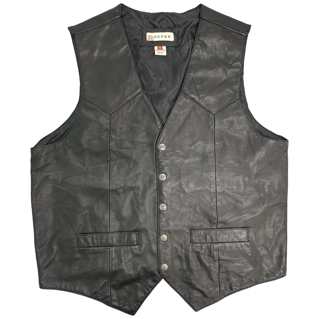 ROPER Leather Vest