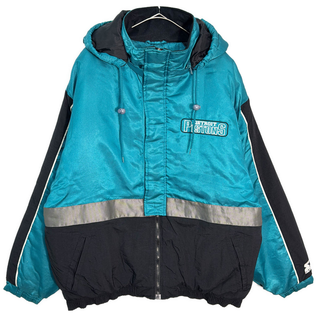 90s STARTER Detroit Pistons Stadium Jacket