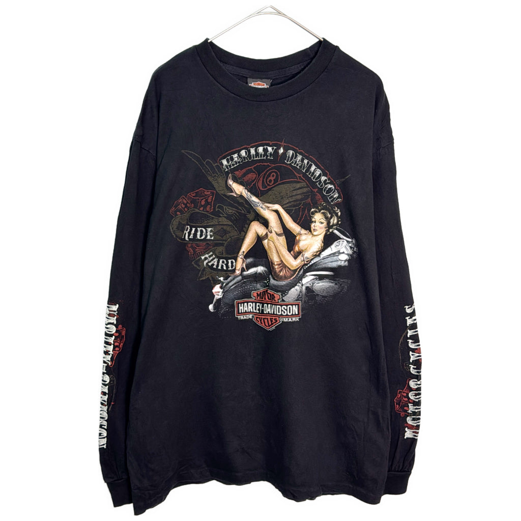 HARLEY DAVIDSON Motorcycle Long Sleeve T-Shirt
