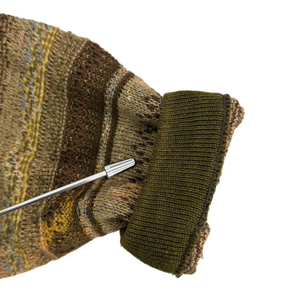 90s TUNDRA 3D Knit Sweater