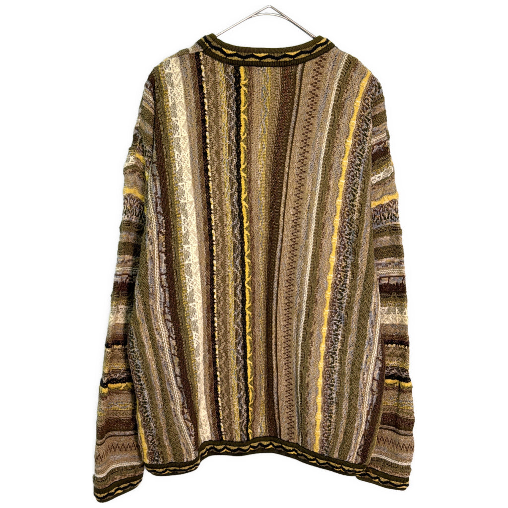 90s TUNDRA 3D Knit Sweater