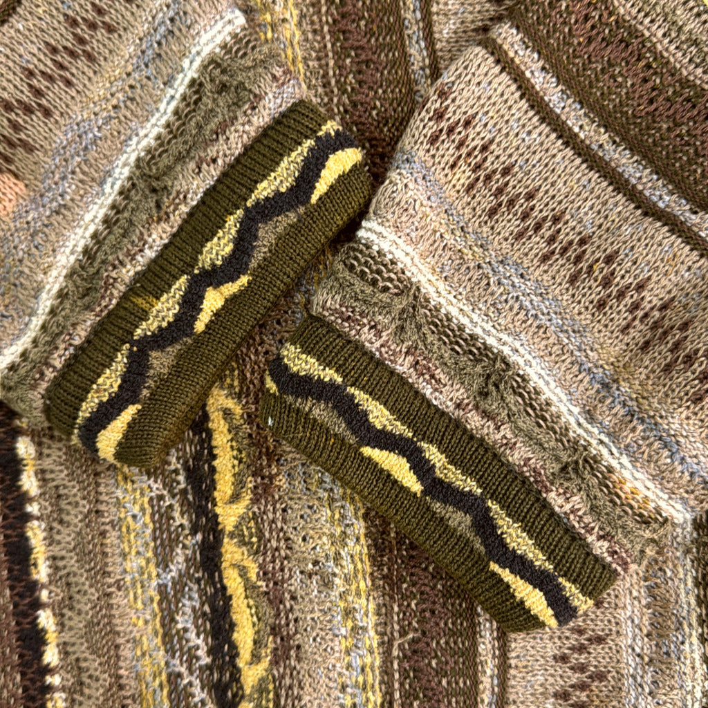 90s TUNDRA 3D Knit Sweater
