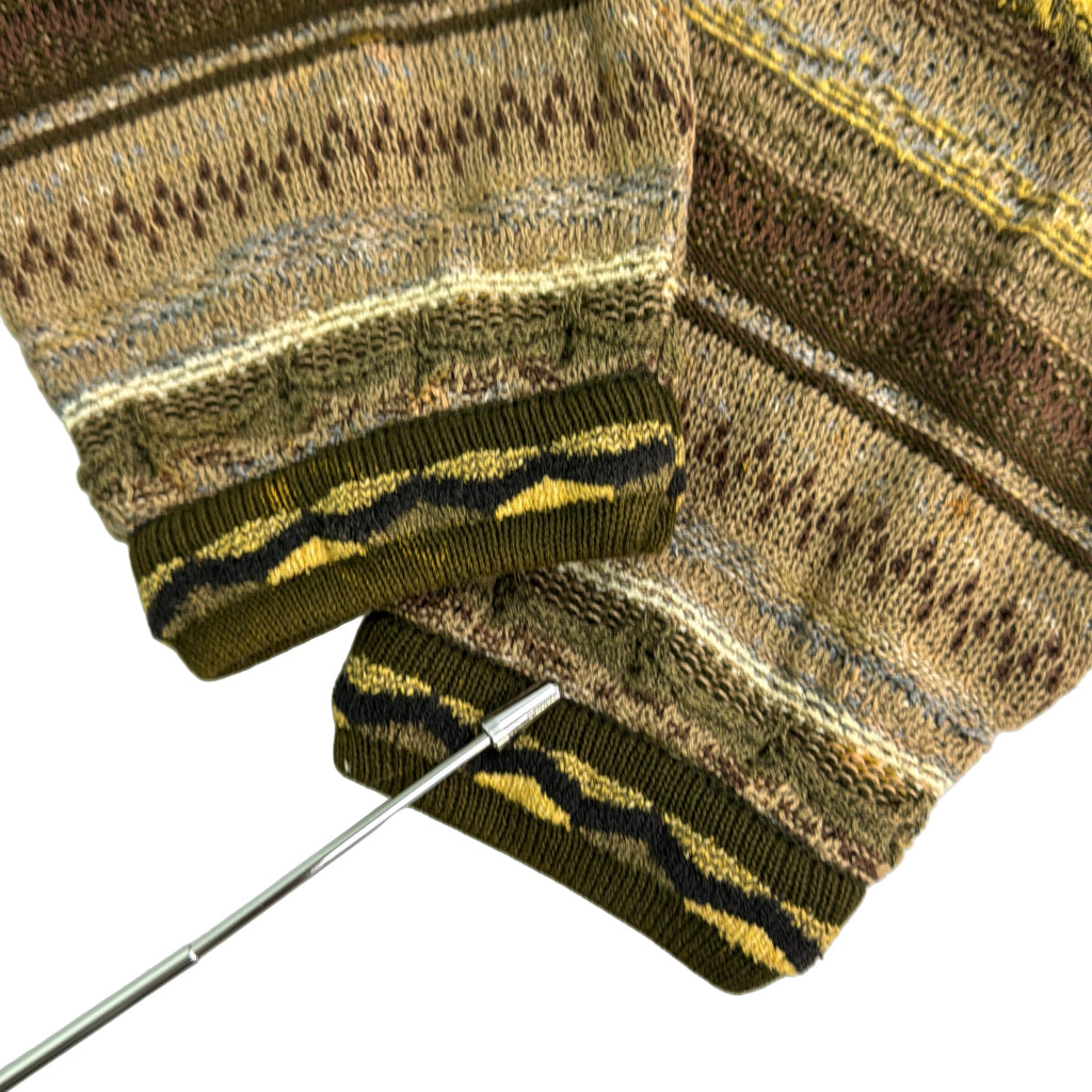 90s TUNDRA 3D Knit Sweater