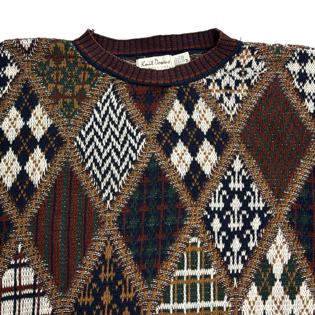 90s Knit Downs Crewneck Sweater
