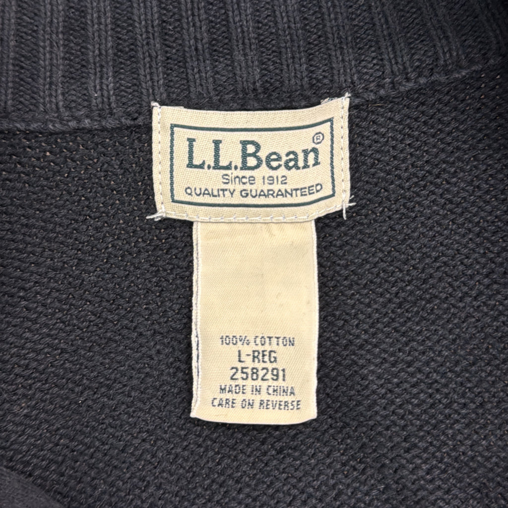 00s L.L.Bean Half Zip Sweater