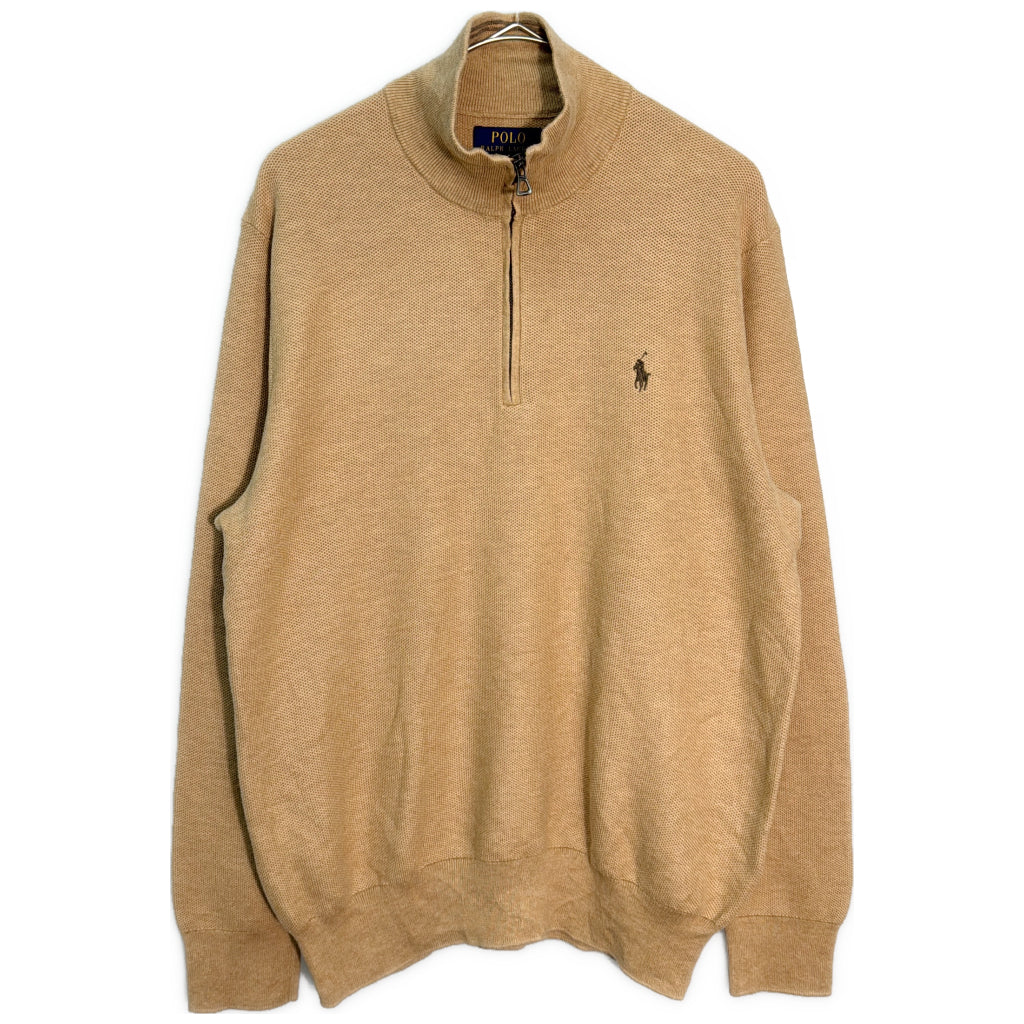 Polo by Ralph Lauren Half Zip Cotton Sweater Half Zip Sweater