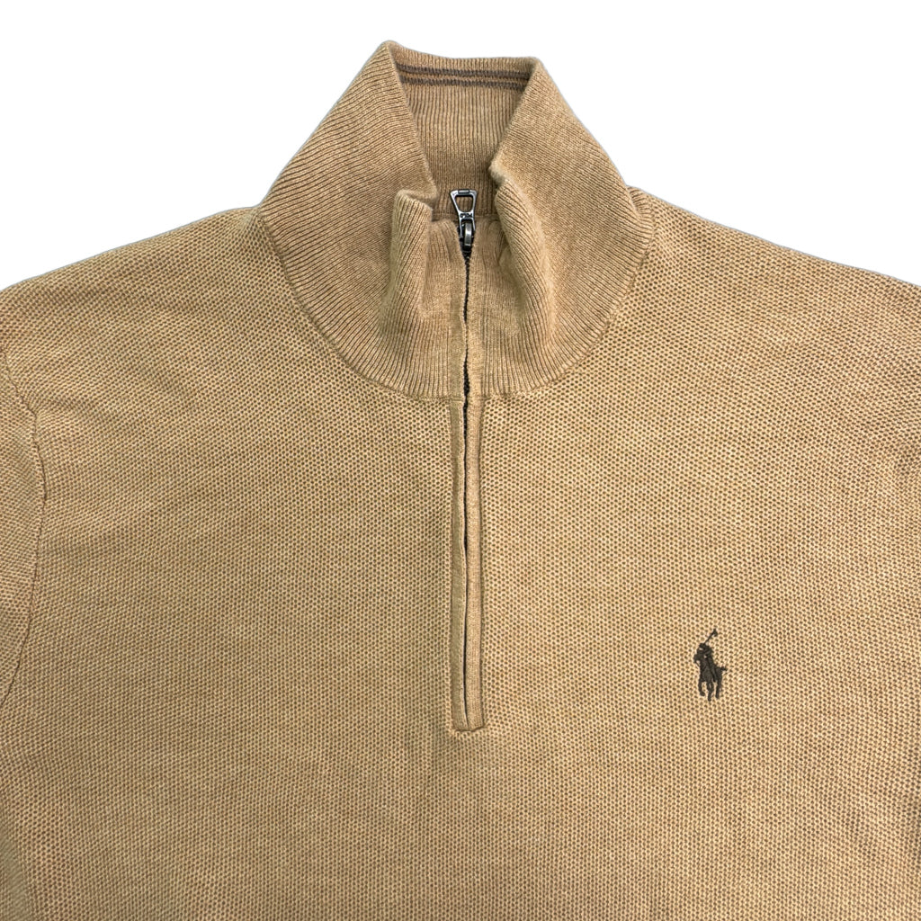Polo by Ralph Lauren Half Zip Cotton Sweater Half Zip Sweater