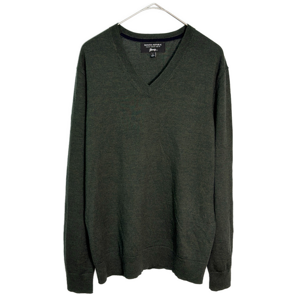 Banana Republic Baruffa V-Neck Sweater