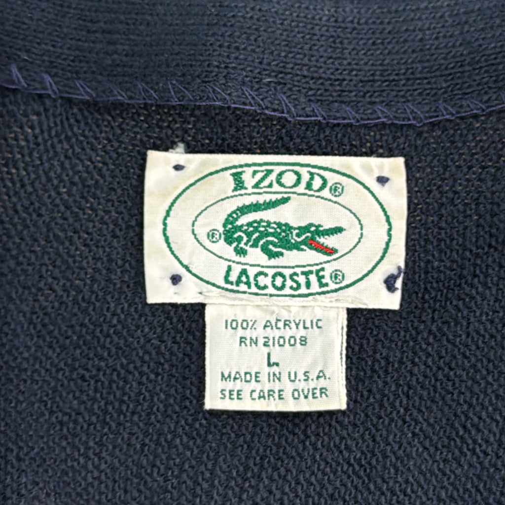 90s IZOD LACOSTE Cardigan