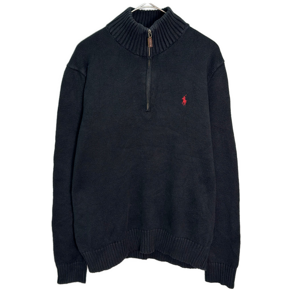 Polo by Ralph Lauren Half Zip Cotton Sweater Half Zip Sweater