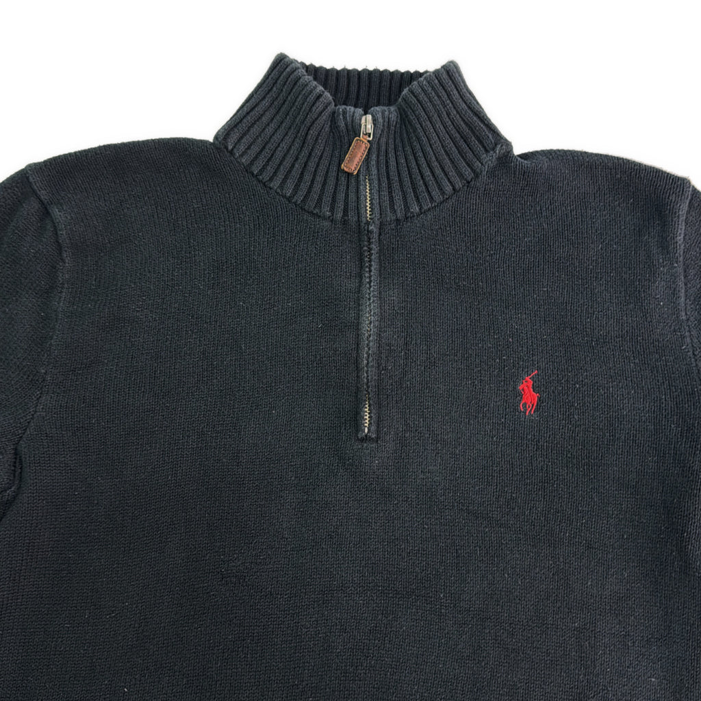 Polo by Ralph Lauren Half Zip Cotton Sweater Half Zip Sweater