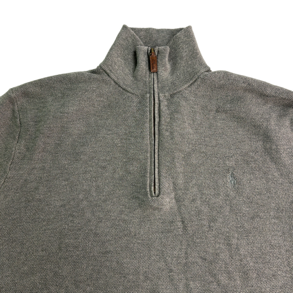 Polo by Ralph Lauren Half Zip Cotton Sweater Half Zip Sweater