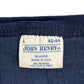 90s JOHN HENRY Plain Long Sleeve T-Shirt