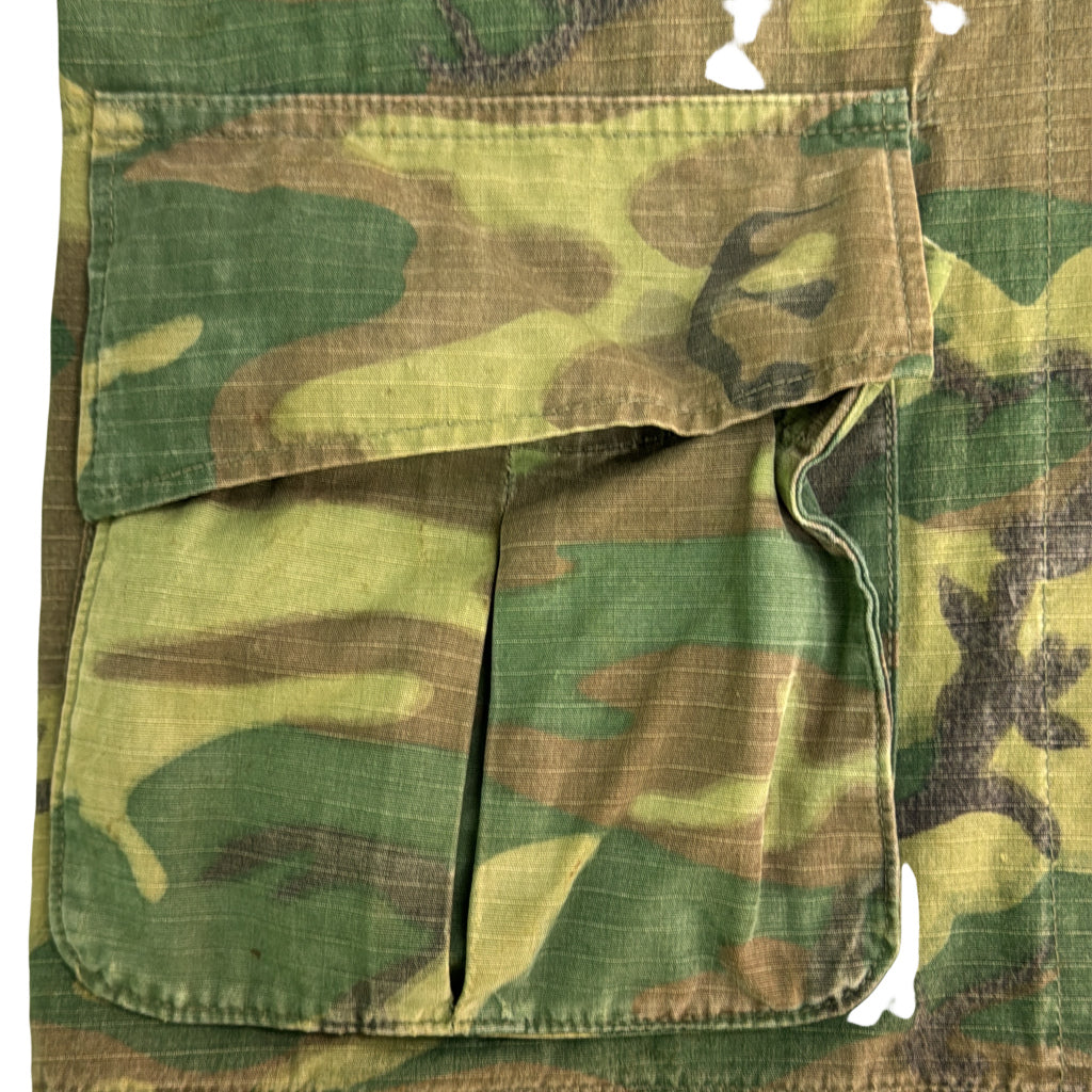 60s U.S.ARMY Jungle Fatigue Jacket Military Jacket