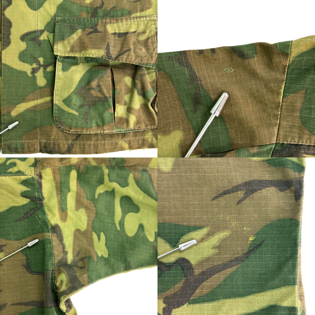 60s U.S.ARMY Jungle Fatigue Jacket Military Jacket